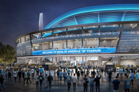 Bank of America Stadium Reveals $1.3 Billion Renovation Transformation