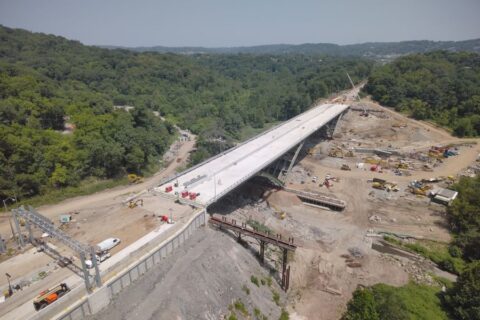 Fay Reopens Pittsburgh I-376 Commercial Street Bridge Ahead of Schedule