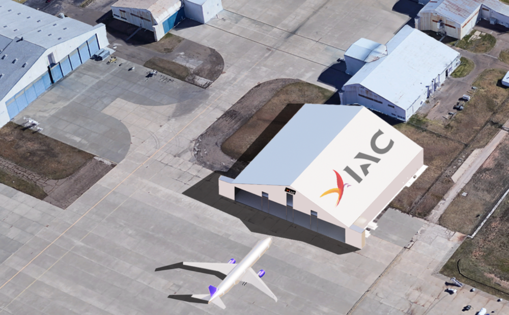 IAC Begins Construction of New Aircraft Painting Hangar in Amarillo