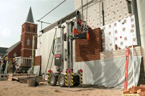 Monumental Raises $32M to Expand Bricklaying Robots to US